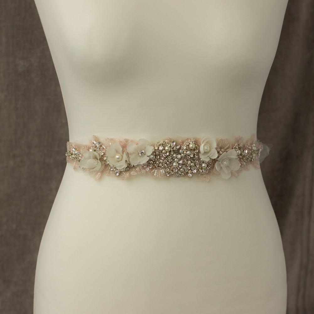 Blush shop bridal belt