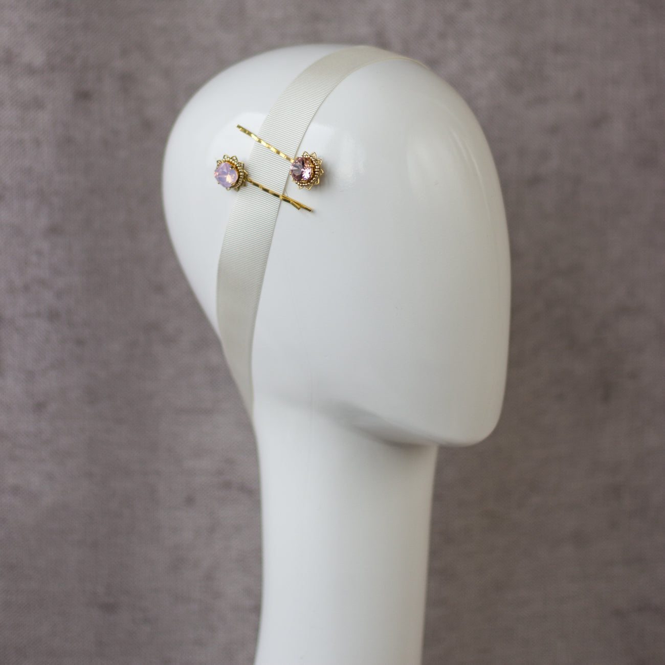 Handmade hair pins. Pink Hair accessories. Crystal Hair piece. Gold Hair jewelry. Wedding headpiece